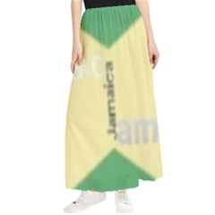 Jamaica, Jamaica  Maxi Chiffon Skirt by Janetaudreywilson