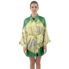 Jamaica, Jamaica  Long Sleeve Satin Kimono by Janetaudreywilson