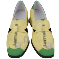 Jamaica, Jamaica  Women s Chunky Heel Loafers by Janetaudreywilson