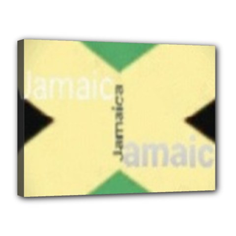 Jamaica, Jamaica  Canvas 16  X 12  (stretched) by Janetaudreywilson