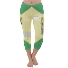 Jamaica, Jamaica  Capri Winter Leggings  by Janetaudreywilson