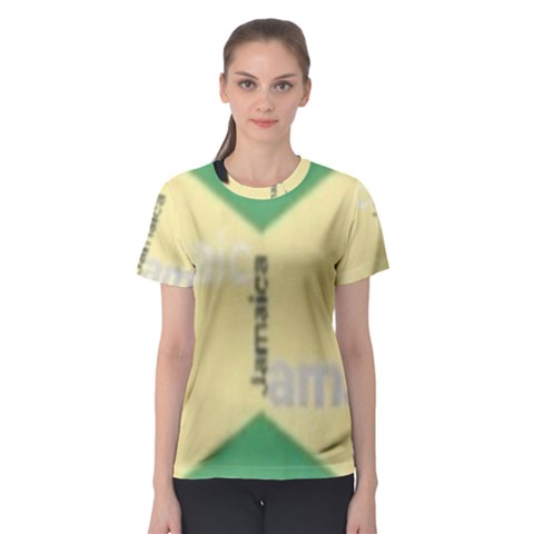 Jamaica, Jamaica  Women s Sport Mesh Tee by Janetaudreywilson