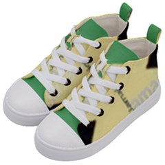 Jamaica, Jamaica  Kids  Mid-top Canvas Sneakers by Janetaudreywilson