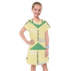 Jamaica, Jamaica  Kids  Drop Waist Dress by Janetaudreywilson