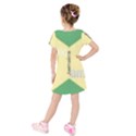 Jamaica, Jamaica  Kids  Short Sleeve Velvet Dress View2