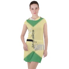 Jamaica, Jamaica  Drawstring Hooded Dress