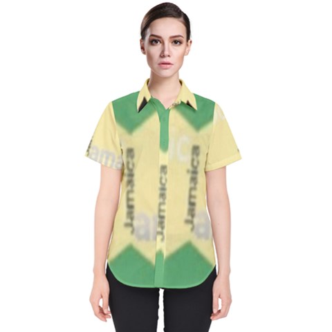 Jamaica, Jamaica  Women s Short Sleeve Shirt by Janetaudreywilson