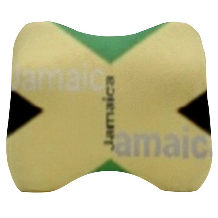 Jamaica, Jamaica  Velour Head Support Cushion