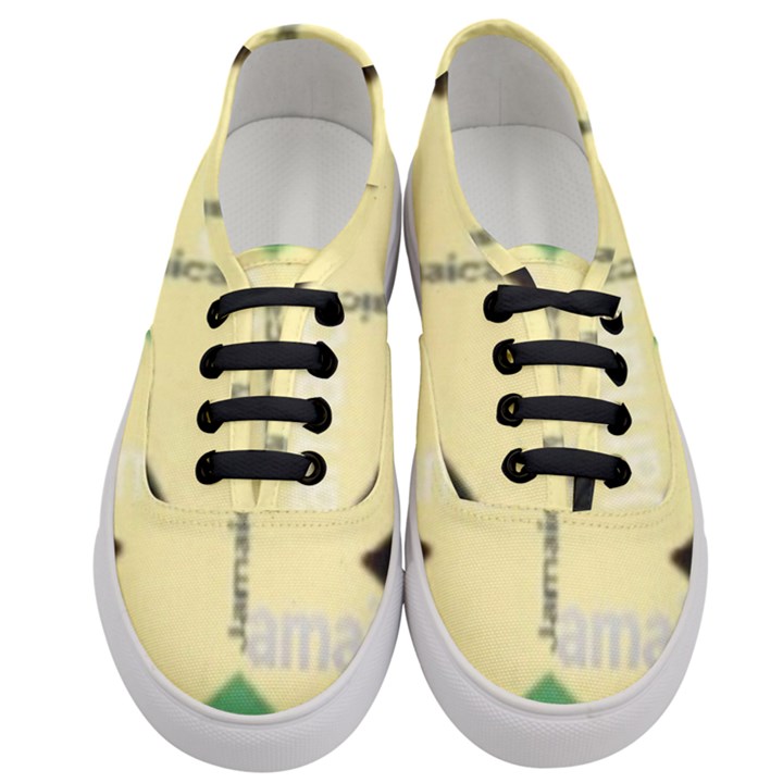 Jamaica, Jamaica  Women s Classic Low Top Sneakers