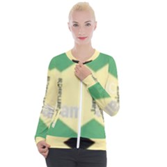 Jamaica, Jamaica  Casual Zip Up Jacket by Janetaudreywilson