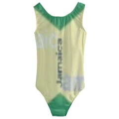 Jamaica, Jamaica  Kids  Cut-out Back One Piece Swimsuit by Janetaudreywilson