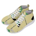 Jamaica, Jamaica  Men s Lightweight High Top Sneakers View2