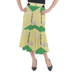 Jamaica, Jamaica  Midi Mermaid Skirt by Janetaudreywilson