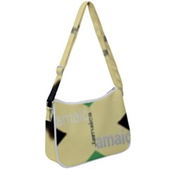 Jamaica, Jamaica  Zip Up Shoulder Bag by Janetaudreywilson