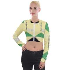 Jamaica, Jamaica  Long Sleeve Cropped Velvet Jacket