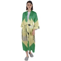 Jamaica, Jamaica  Maxi Satin Kimono