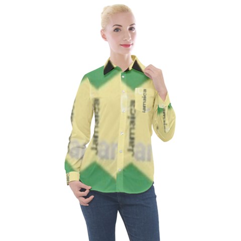 Jamaica, Jamaica  Women s Long Sleeve Pocket Shirt by Janetaudreywilson