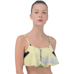 Jamaica, Jamaica  Frill Bikini Top by Janetaudreywilson