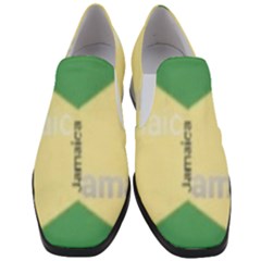 Jamaica, Jamaica  Women Slip On Heel Loafers by Janetaudreywilson