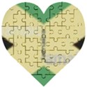 Jamaica, Jamaica  Wooden Puzzle Heart View1