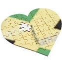 Jamaica, Jamaica  Wooden Puzzle Heart View3