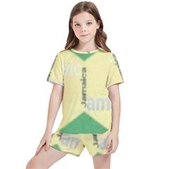 Jamaica, Jamaica  Kids  Tee And Sports Shorts Set