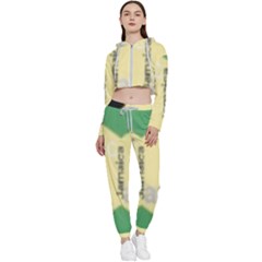 Jamaica, Jamaica  Cropped Zip Up Lounge Set