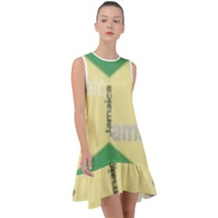 Jamaica, Jamaica  Frill Swing Dress by Janetaudreywilson