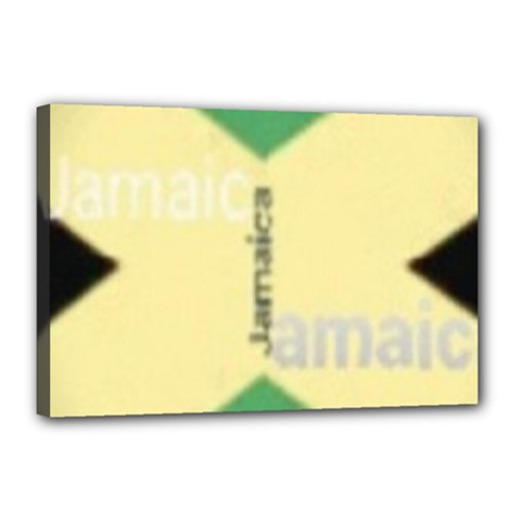 Jamaica, Jamaica  Canvas 18  X 12  (stretched) by Janetaudreywilson