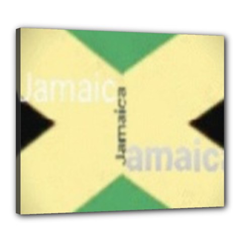 Jamaica, Jamaica  Canvas 24  X 20  (stretched) by Janetaudreywilson