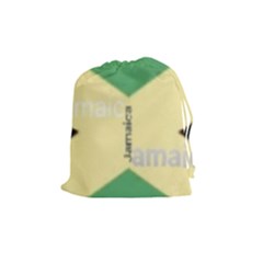 Jamaica, Jamaica  Drawstring Pouch (medium) by Janetaudreywilson