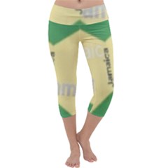 Jamaica, Jamaica  Capri Yoga Leggings by Janetaudreywilson