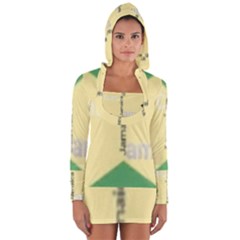 Jamaica, Jamaica  Long Sleeve Hooded T-shirt by Janetaudreywilson