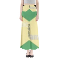 Jamaica, Jamaica  Full Length Maxi Skirt by Janetaudreywilson