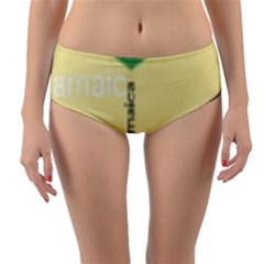 Jamaica, Jamaica  Reversible Mid-waist Bikini Bottoms by Janetaudreywilson