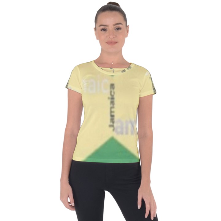 Jamaica, Jamaica  Short Sleeve Sports Top 