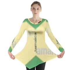 Jamaica, Jamaica  Long Sleeve Tunic  by Janetaudreywilson