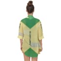 Jamaica, Jamaica  Open Front Chiffon Kimono View2