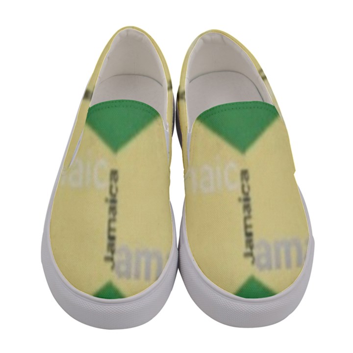 Jamaica, Jamaica  Women s Canvas Slip Ons