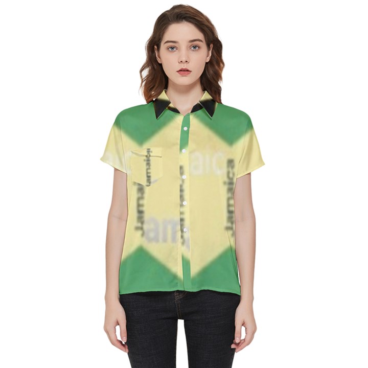 Jamaica, Jamaica  Short Sleeve Pocket Shirt