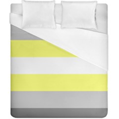 Deminonbinary Pride Flag Lgbtq Duvet Cover (california King Size) by lgbtnation