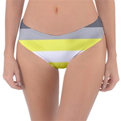 Deminonbinary Pride Flag Lgbtq Reversible Classic Bikini Bottoms by lgbtnation