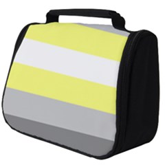 Deminonbinary Pride Flag Lgbtq Full Print Travel Pouch (big) by lgbtnation