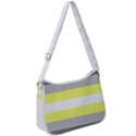 Deminonbinary Pride Flag LGBTQ Zip Up Shoulder Bag View1