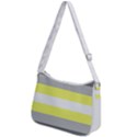 Deminonbinary Pride Flag LGBTQ Zip Up Shoulder Bag View2