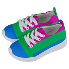 Polysexual Pride Flag Lgbtq Kids  Lightweight Sports Shoes by lgbtnation