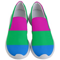 Polysexual Pride Flag Lgbtq Women s Lightweight Slip Ons by lgbtnation