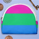 Polysexual Pride Flag LGBTQ Horseshoe Style Canvas Pouch View1