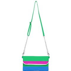 Polysexual Pride Flag Lgbtq Mini Crossbody Handbag by lgbtnation