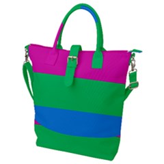 Polysexual Pride Flag Lgbtq Buckle Top Tote Bag by lgbtnation